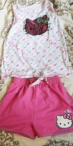 GIRLS HELLO KITTY BRAND OUTFIT